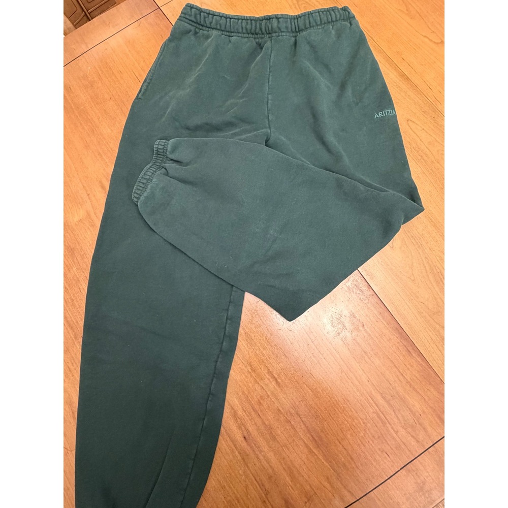 Aritzia Sweatfleece Mega Fit Sweatpants Dark Green Forest Small Joggers